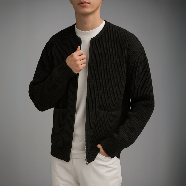 Calvin – Zip Cardigan