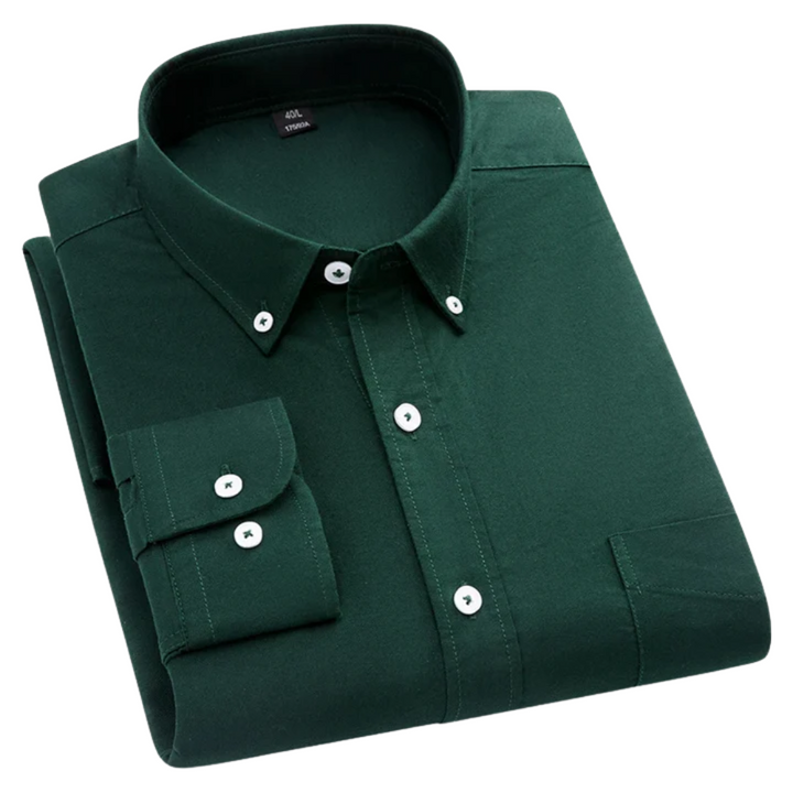 Klassisk Bomulds Skjorte