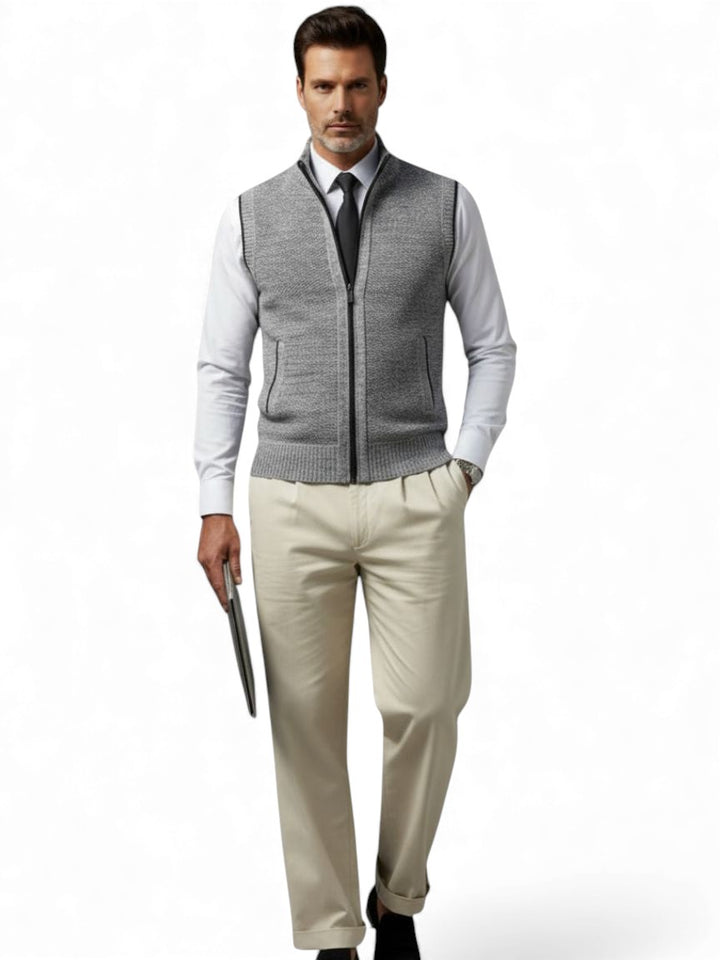 NordLuxe | Strikgilet med Lynlås