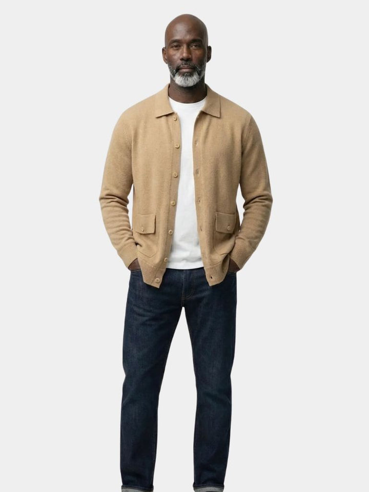 Essential cashmere jakke