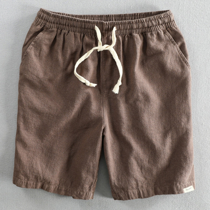 Japansk Stil Bomulds Shorts