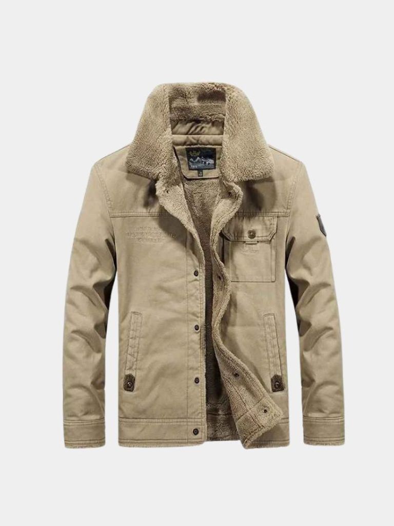 Vintage Militær Aviator Jakke