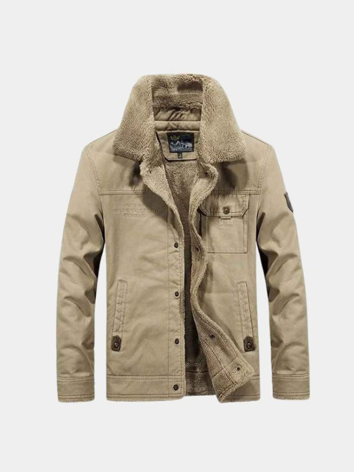 Vintage Militær Aviator Jakke