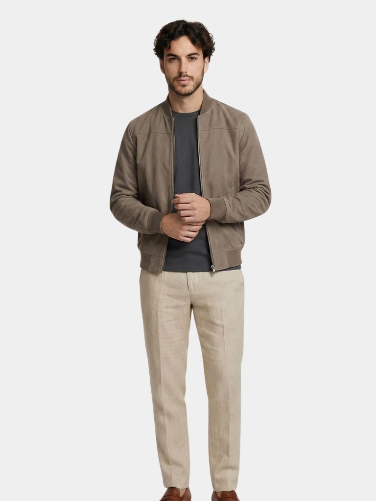 Elegant Suede Jakke