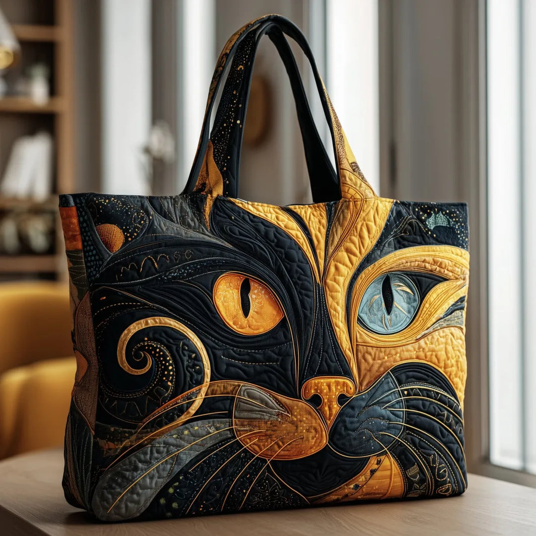 Mystiske Katte Håndlavet Taske