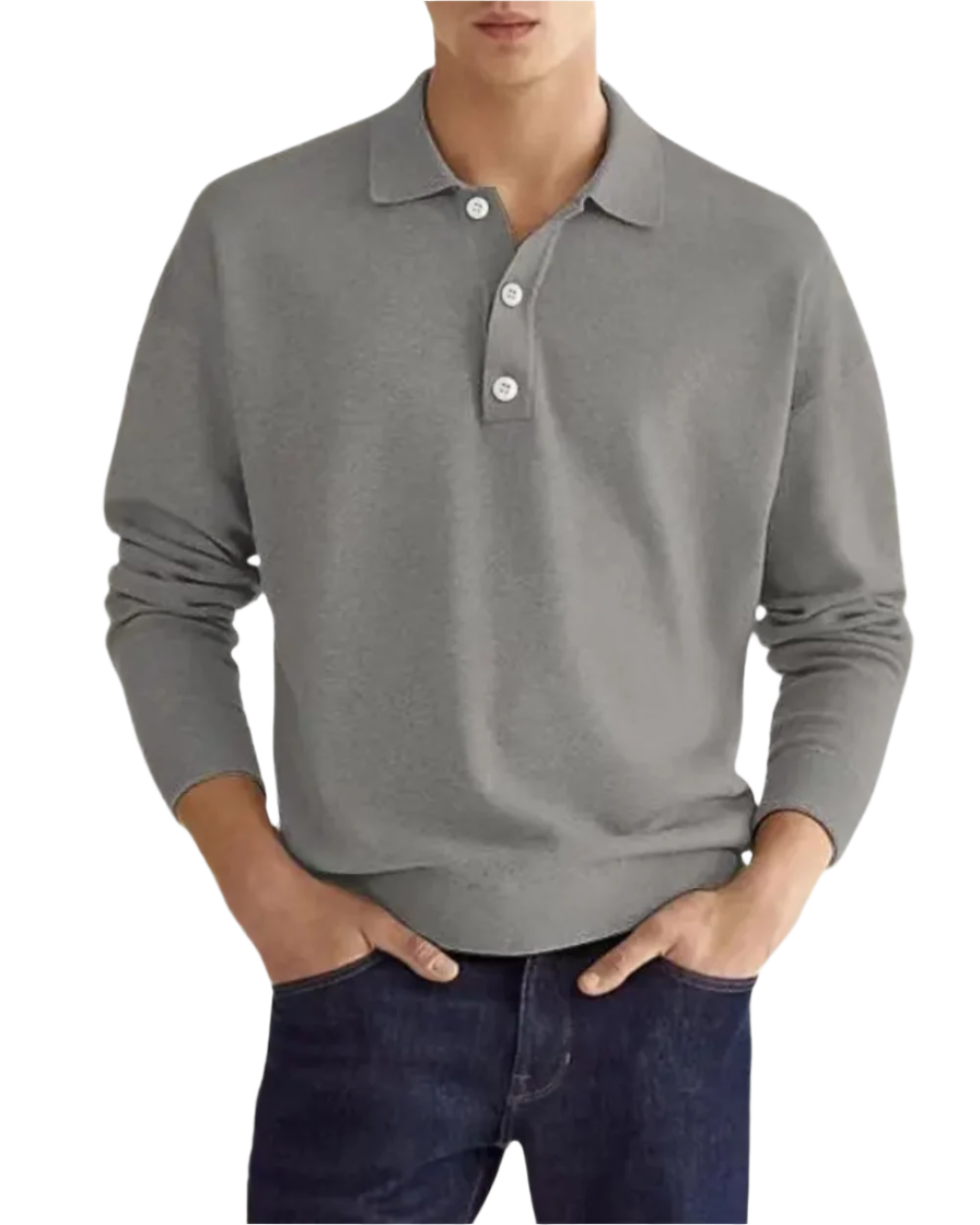 Elegant Polo Sweater
