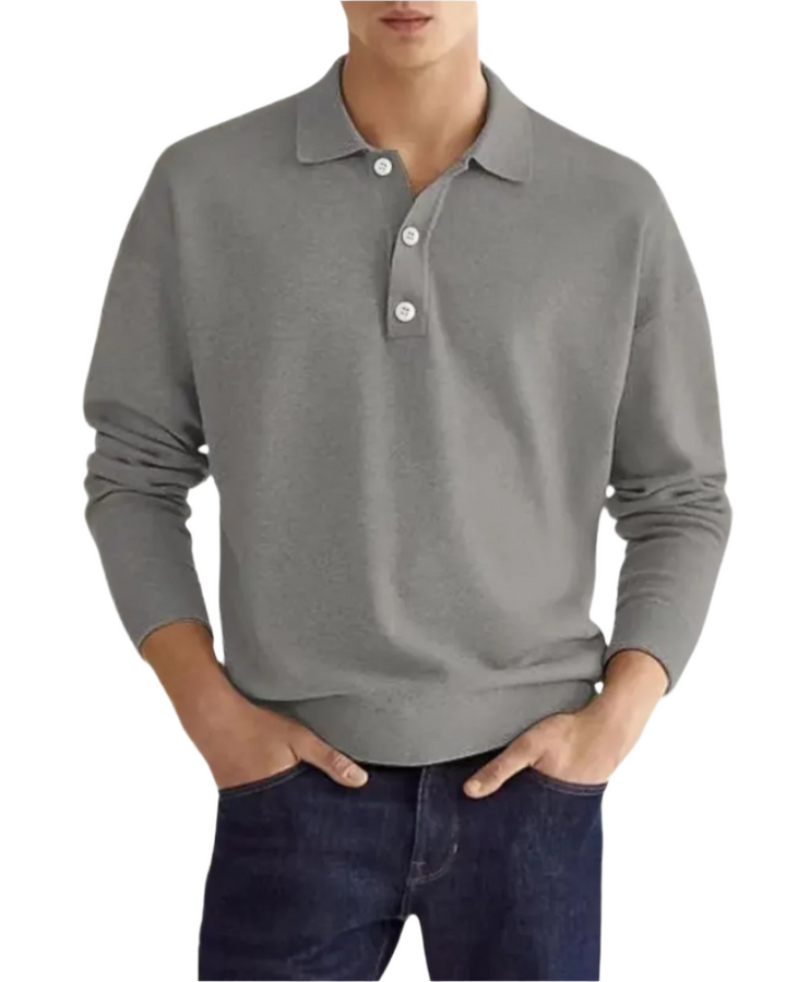 Elegant Polo Sweater