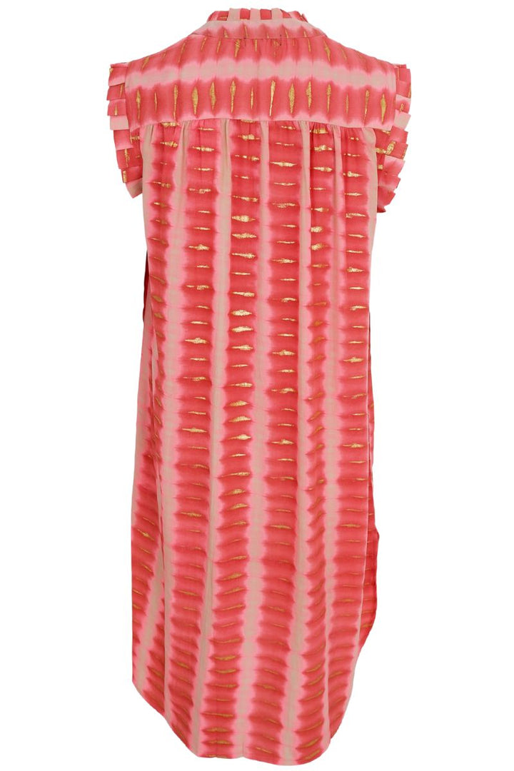 Luna Flare Dress | Glow Berry | Kjole fra Black Colour