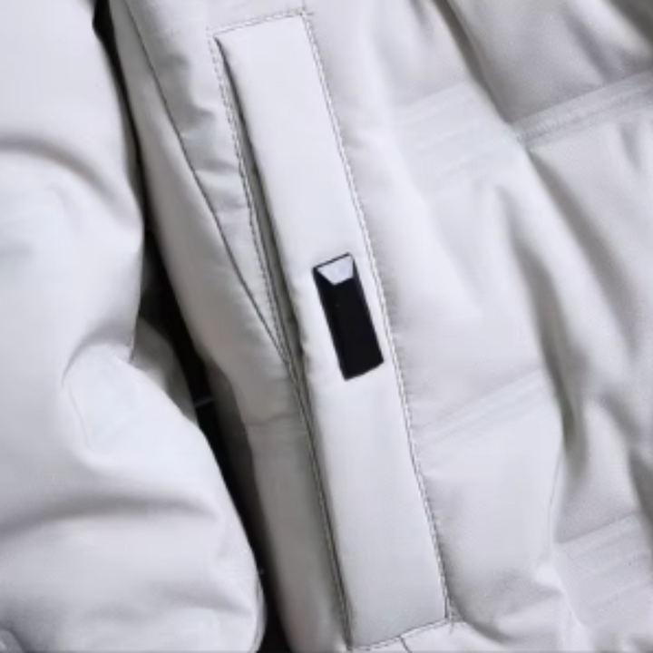 Elegant Herrepufferjakke