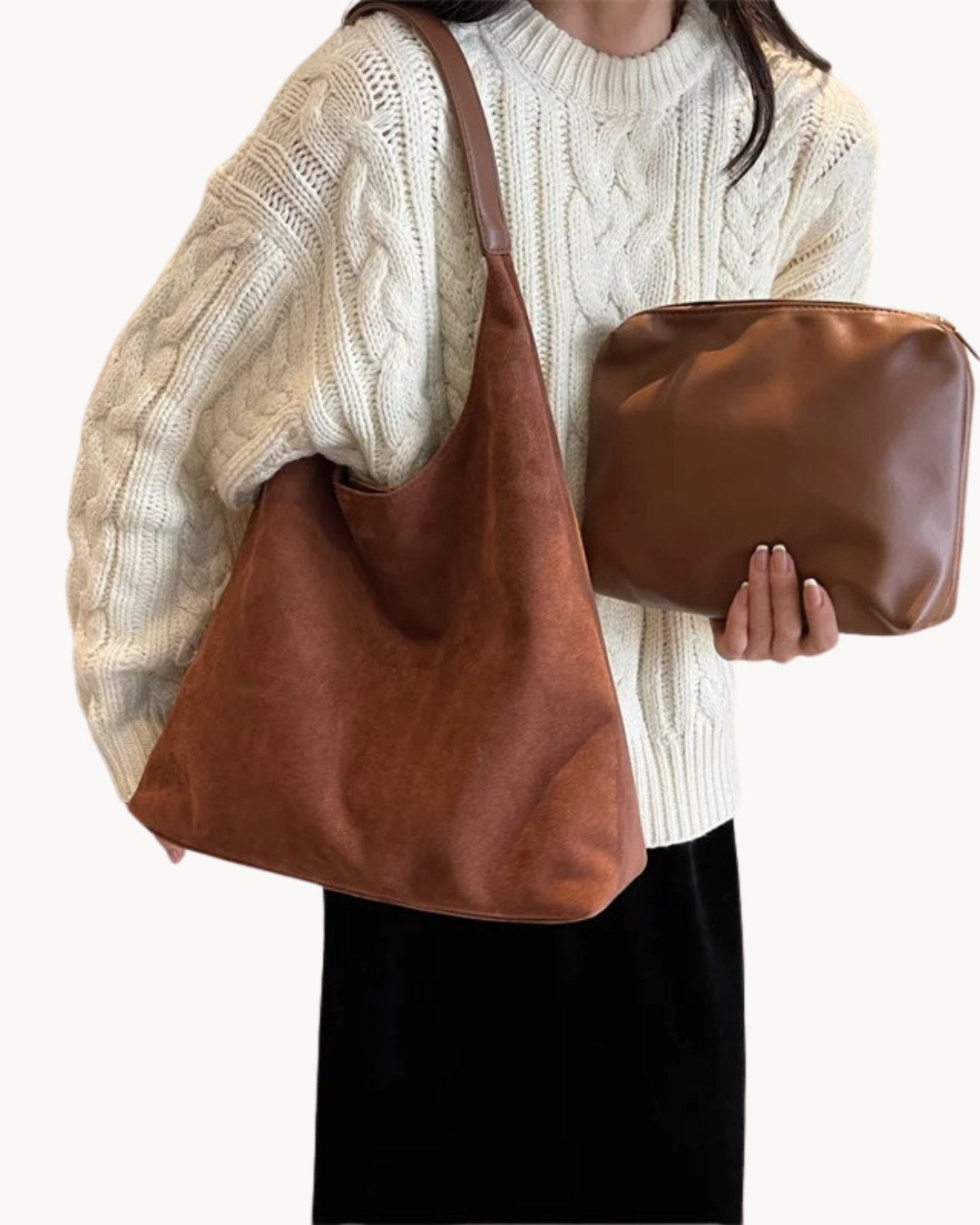 Tidsløs Elegant Damehåndtaske