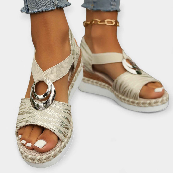 Romerske Sandaler med Flet