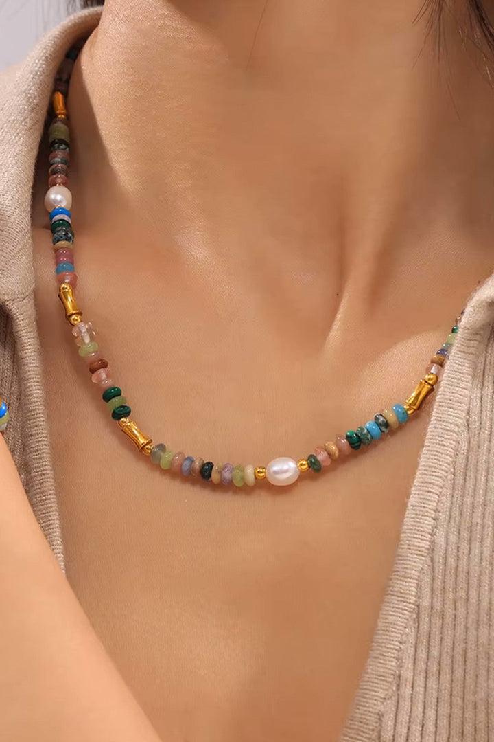 Noonie Pearl Necklace | Halskæde fra Birdsong