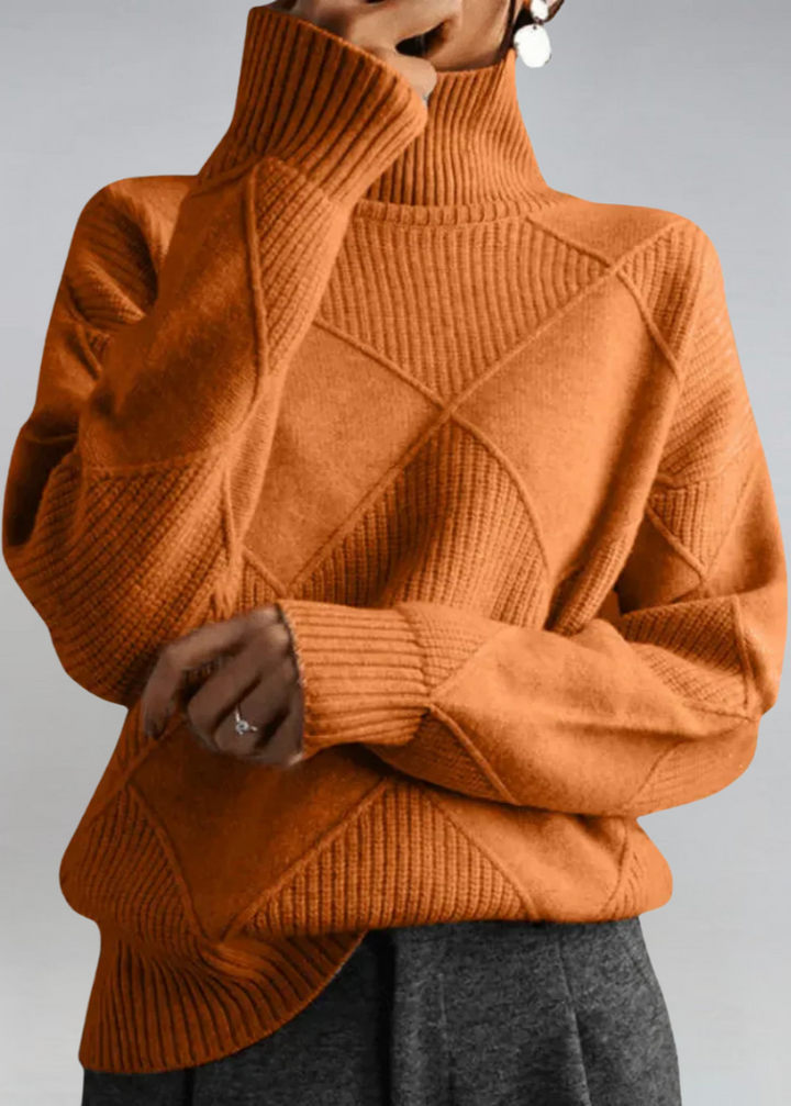 Lauren | rullekrave sweater