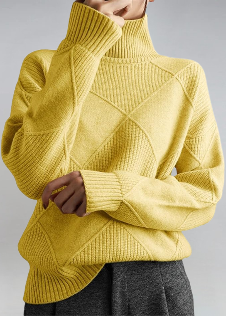 Lauren | rullekrave sweater