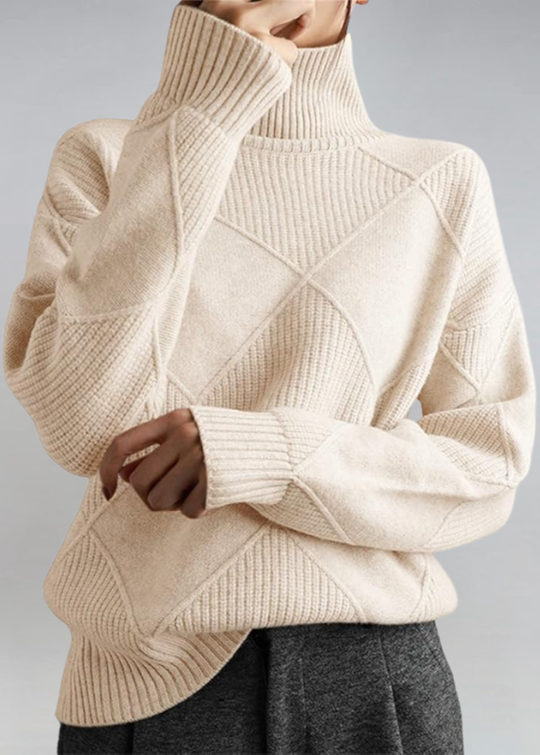Lauren | rullekrave sweater