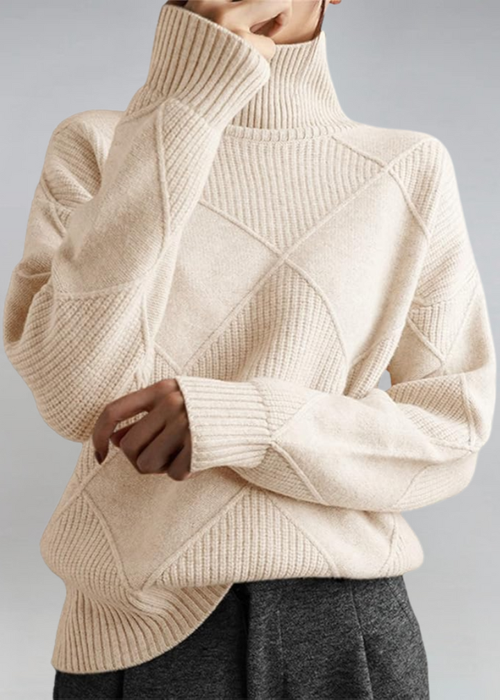 Lauren | rullekrave sweater