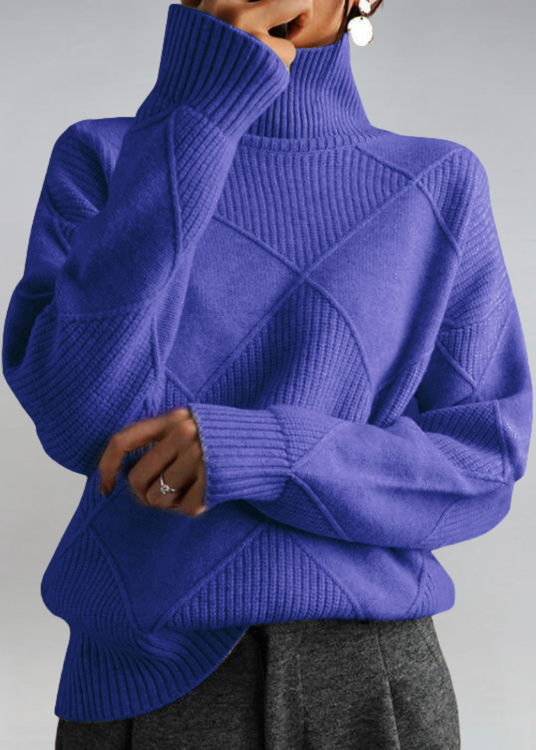 Lauren | rullekrave sweater
