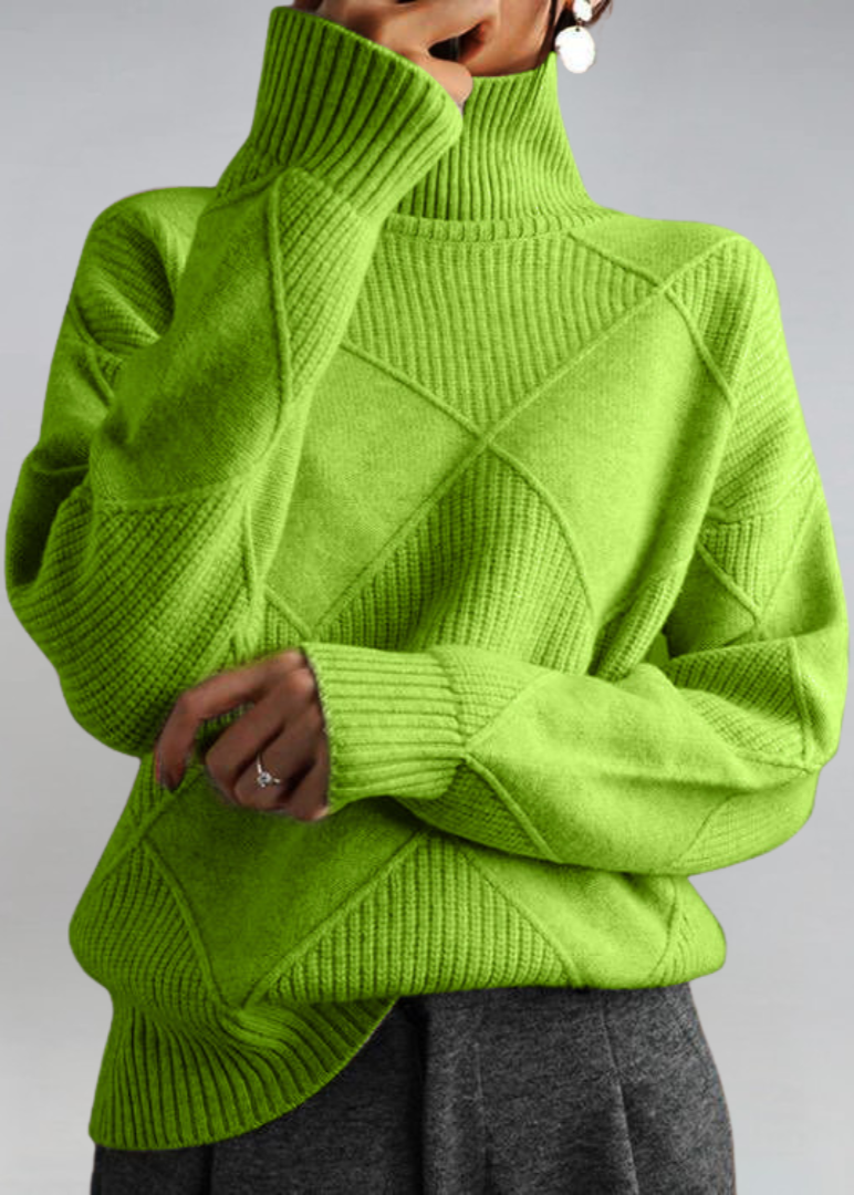 Lauren | rullekrave sweater