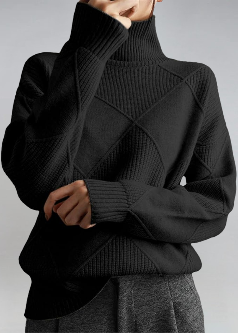 Lauren | rullekrave sweater