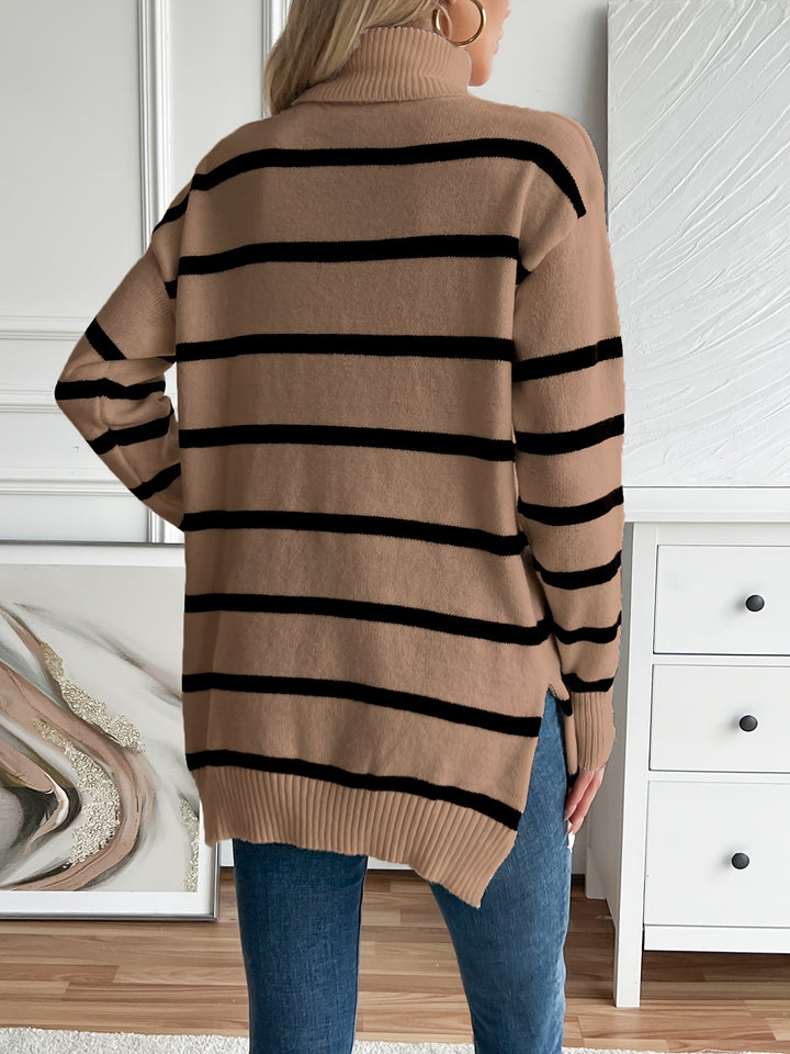 Stribet Sweater