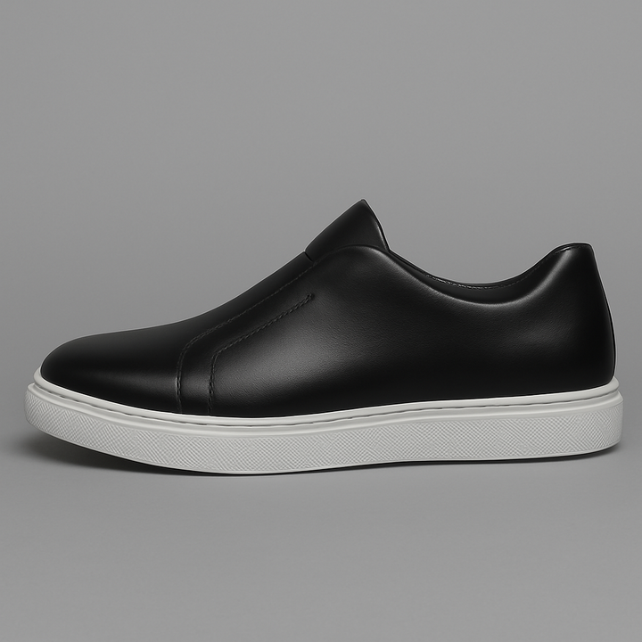 Elegant Læder Slip-On Sko