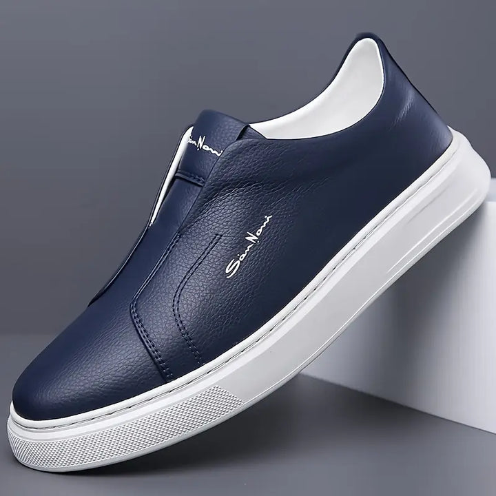 Læder Slip-On Sko
