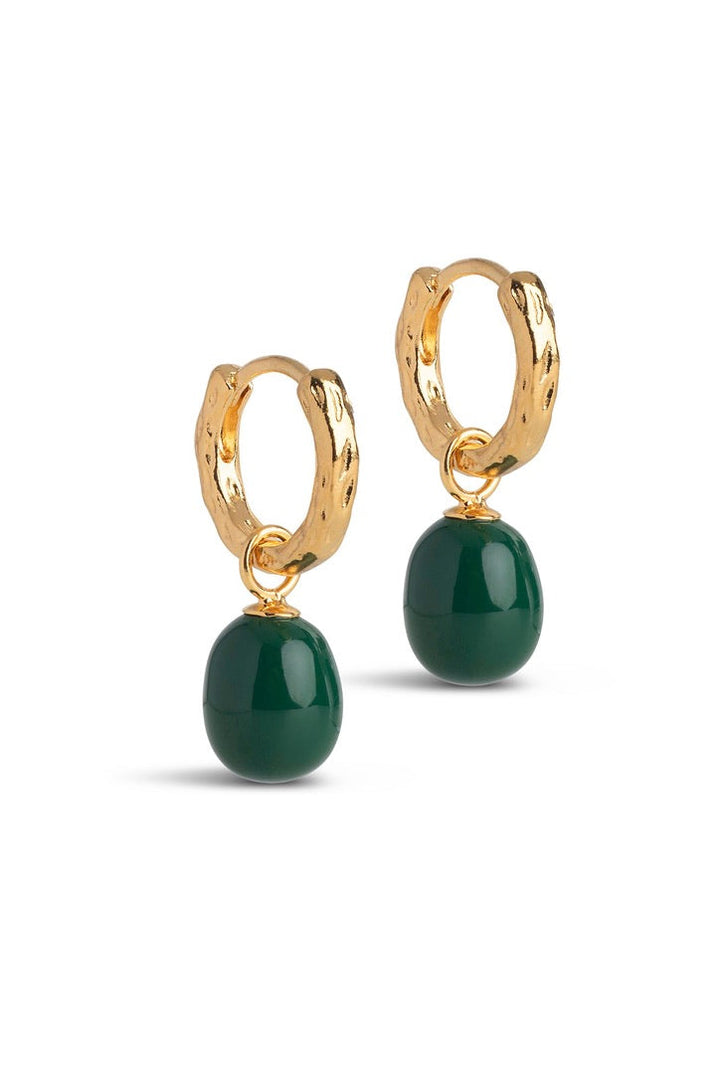 Significant Enamel | Petrol Green | Øreringe fra Enamel