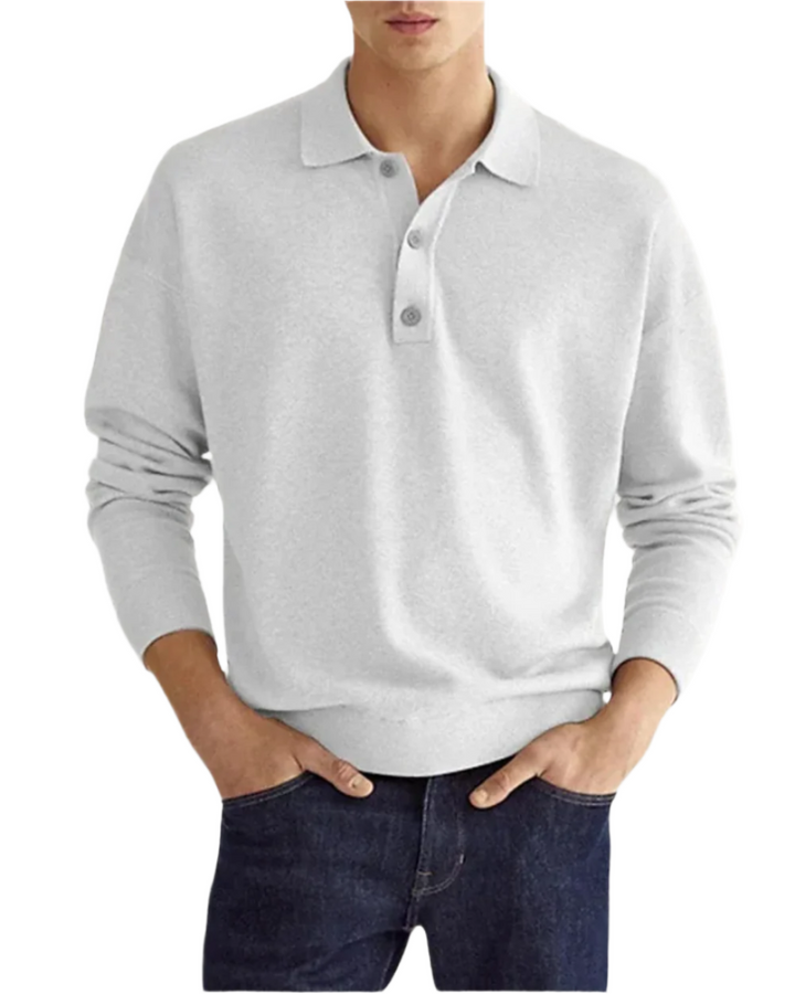 Elegant Polo Sweater