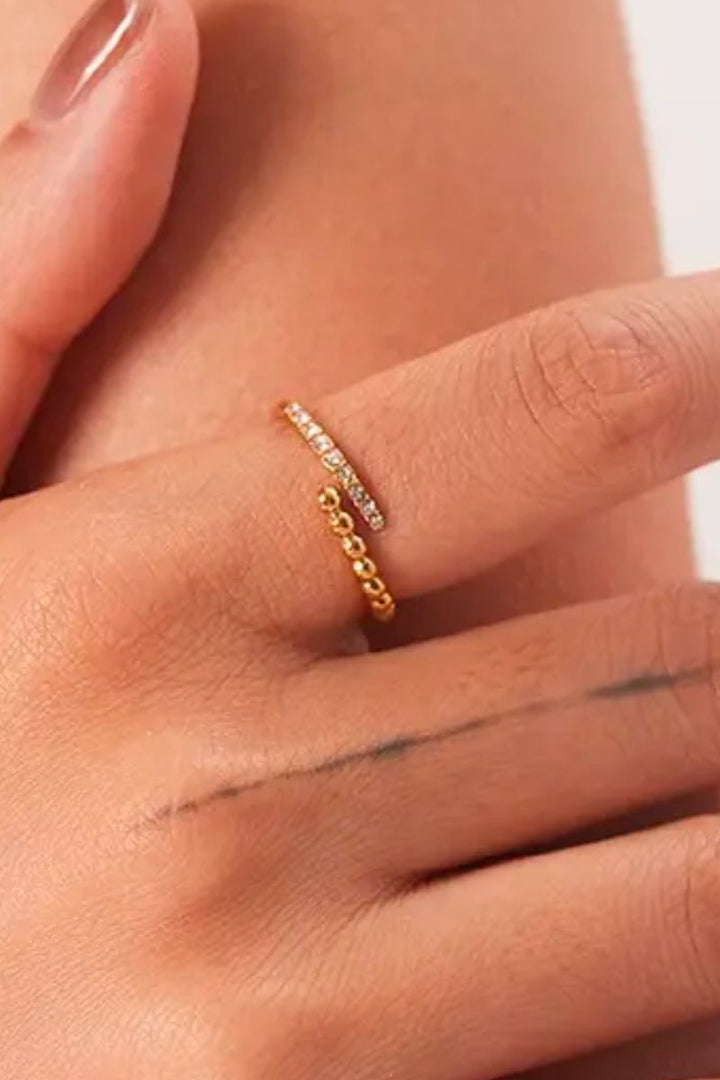 Dainty Sparkling Ring | Fingerring fra Birdsong