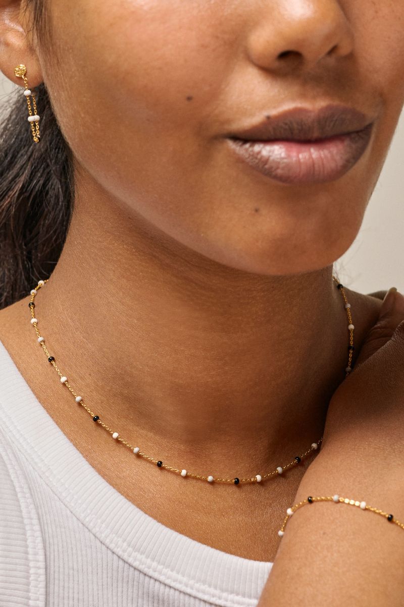 Lola Necklace | Salt'n'Pepper | Halskæde fra Enamel