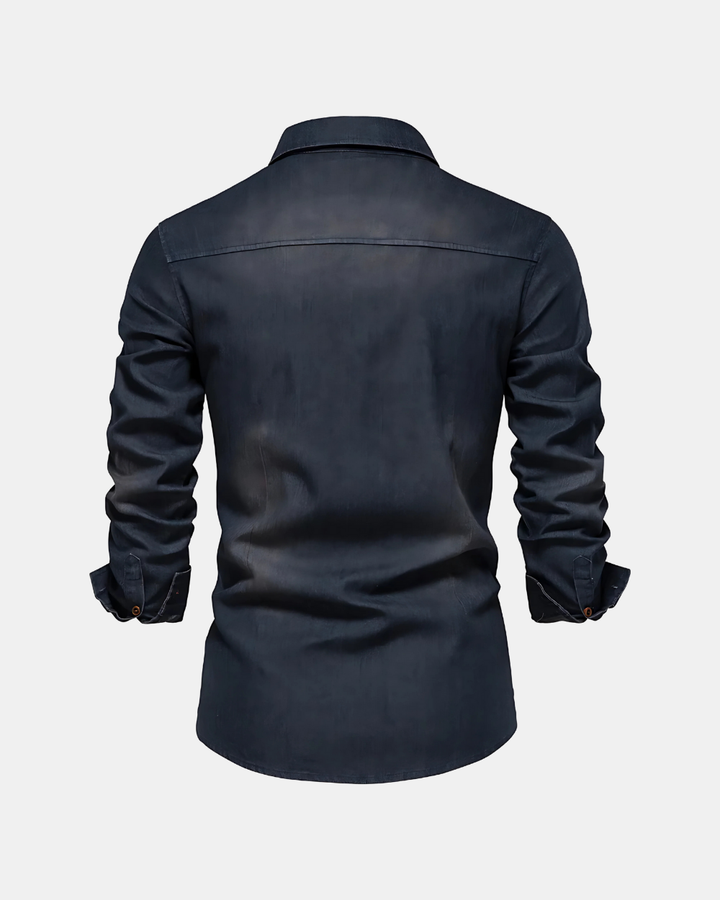 Denim Skjorte