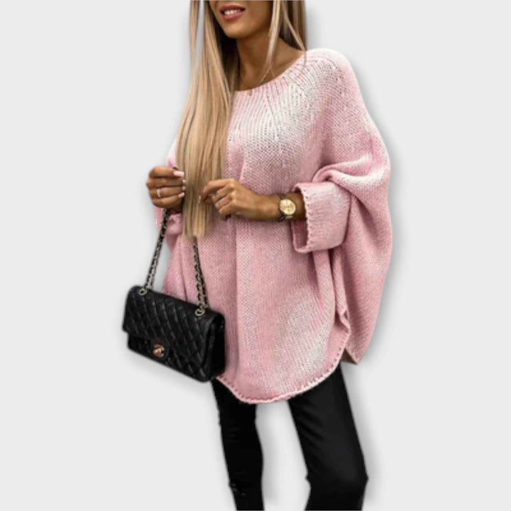 Isabel - Elegant kvindepullover med rund hals