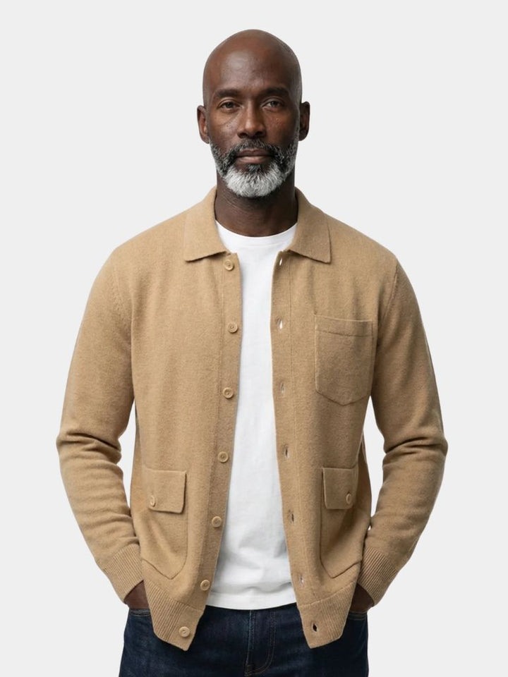 Essential cashmere jakke