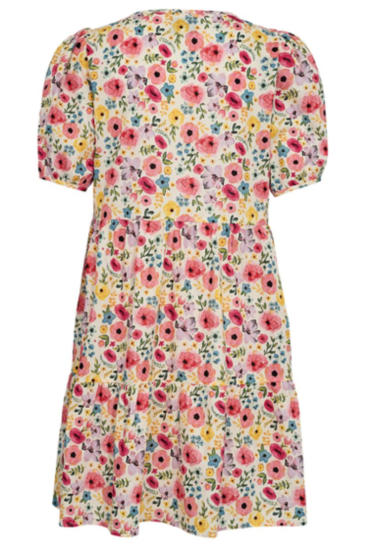 Ester Ss Dress | Multicolor Flower | Kjole fra Liberté