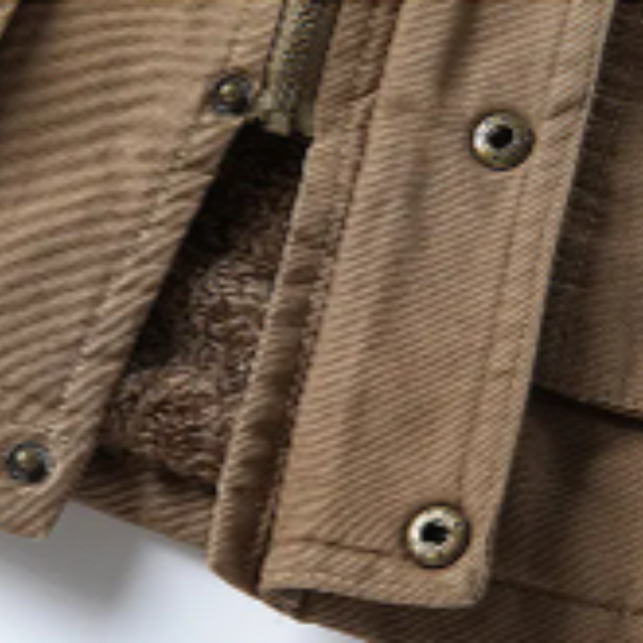 Elegant Vindafvisende Vinterjakke