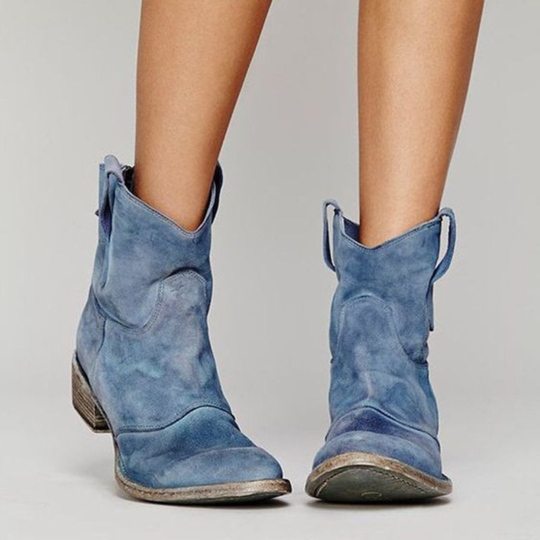 Chic Suede Ankelstøvler