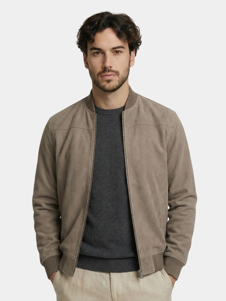 Elegant Suede Jakke