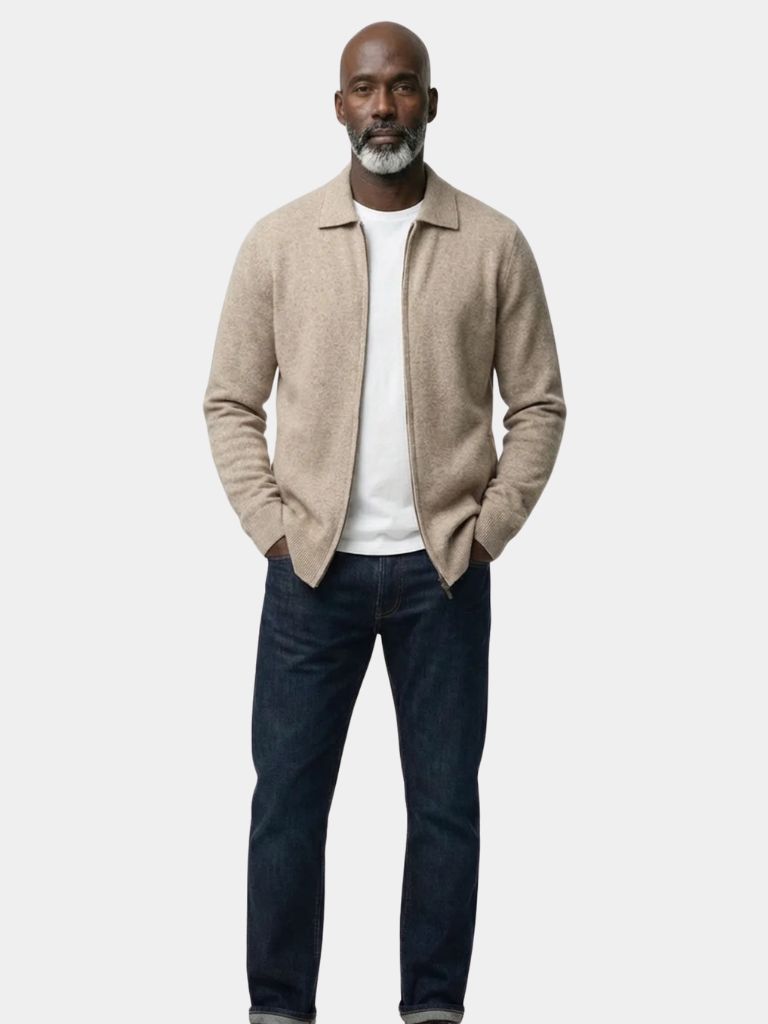 Heritage Cashmere Strikjakke