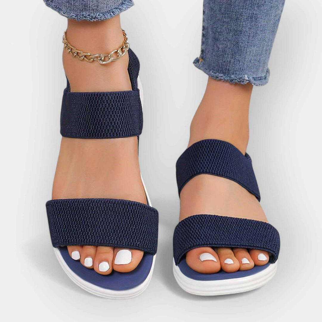 Komfortable Elastiske Sandaler