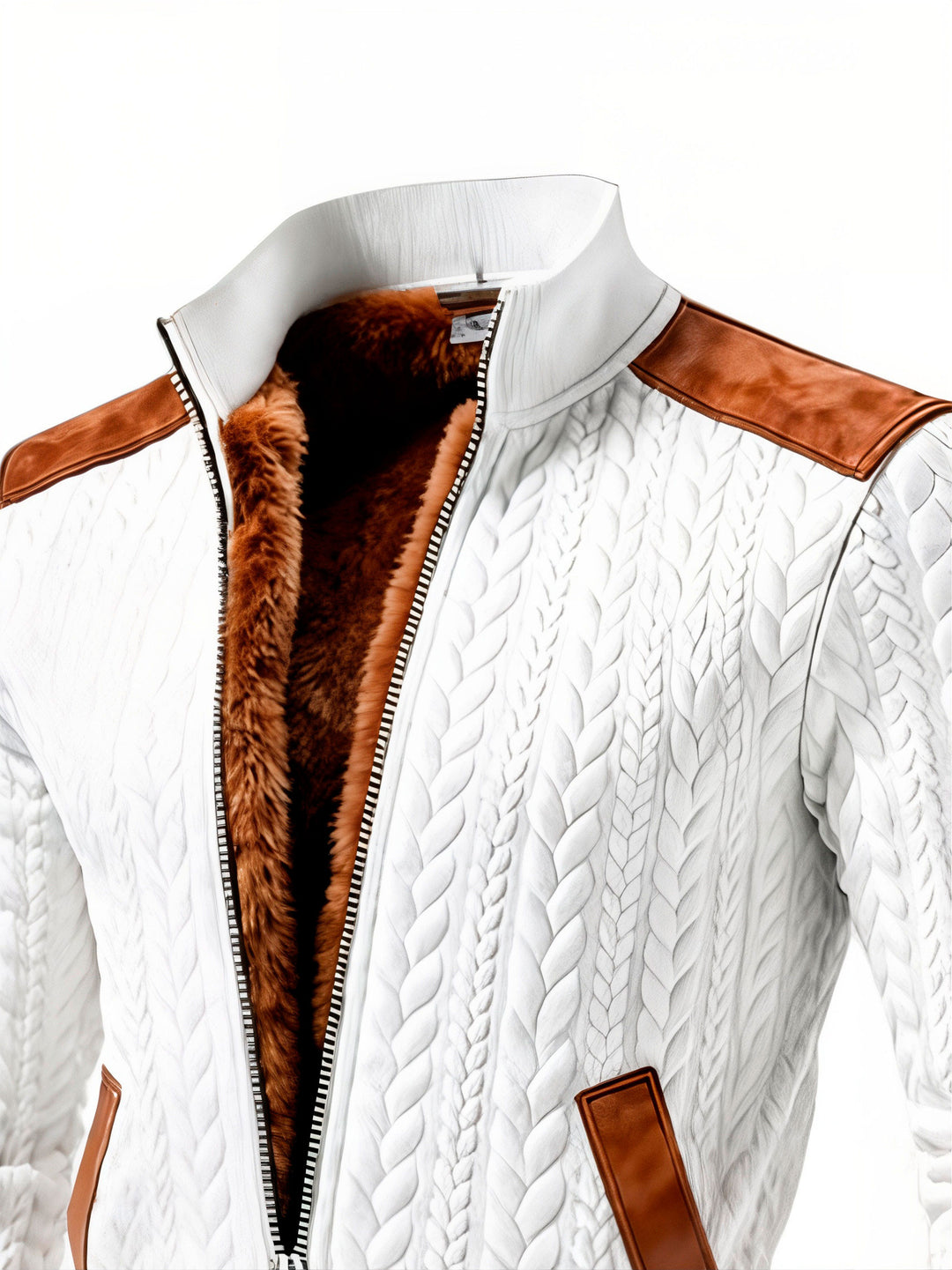 Valdenzo Strikket Jacquard Outdoorjakke