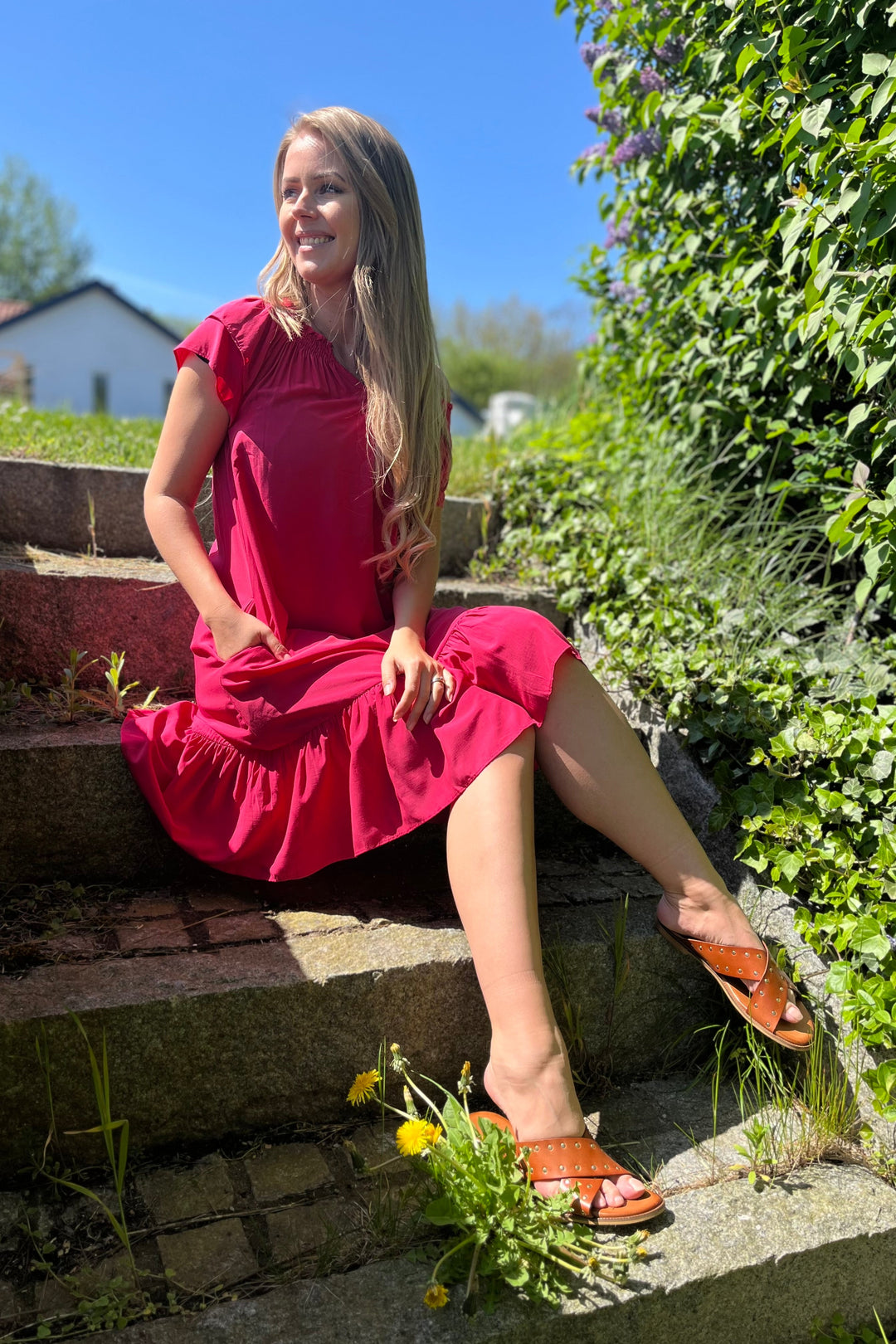Sunrise Crop Dress | Margherita | Kjole fra Co'couture