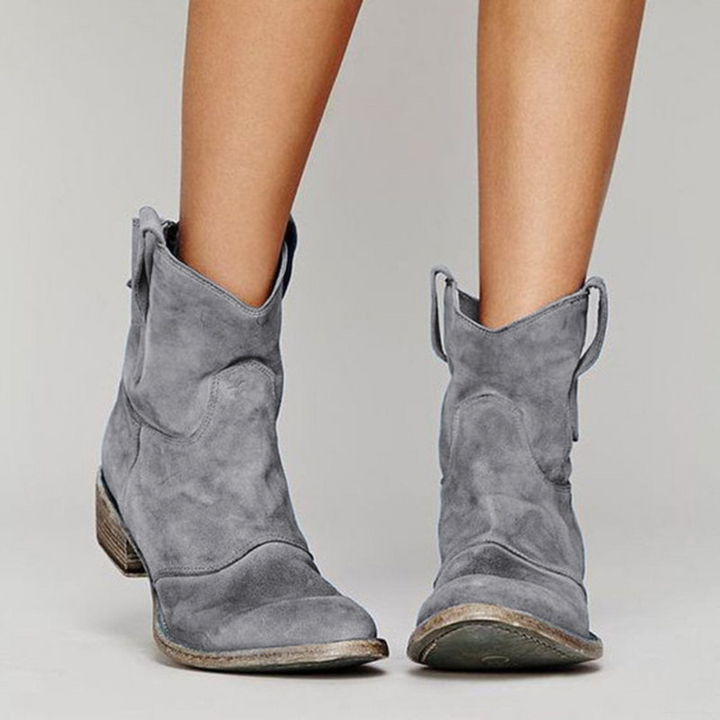 Chic Suede Ankelstøvler