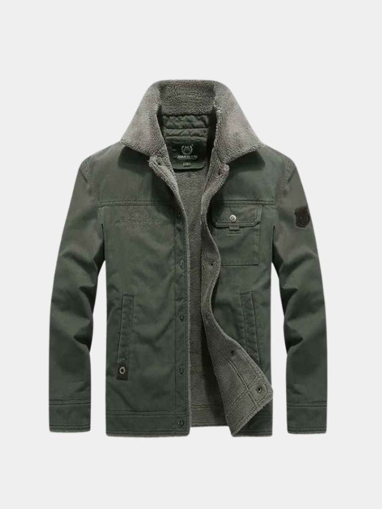 Vintage Militær Aviator Jakke