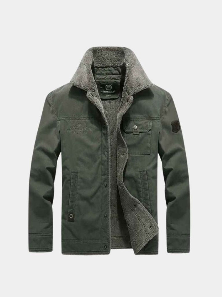Vintage Militær Aviator Jakke