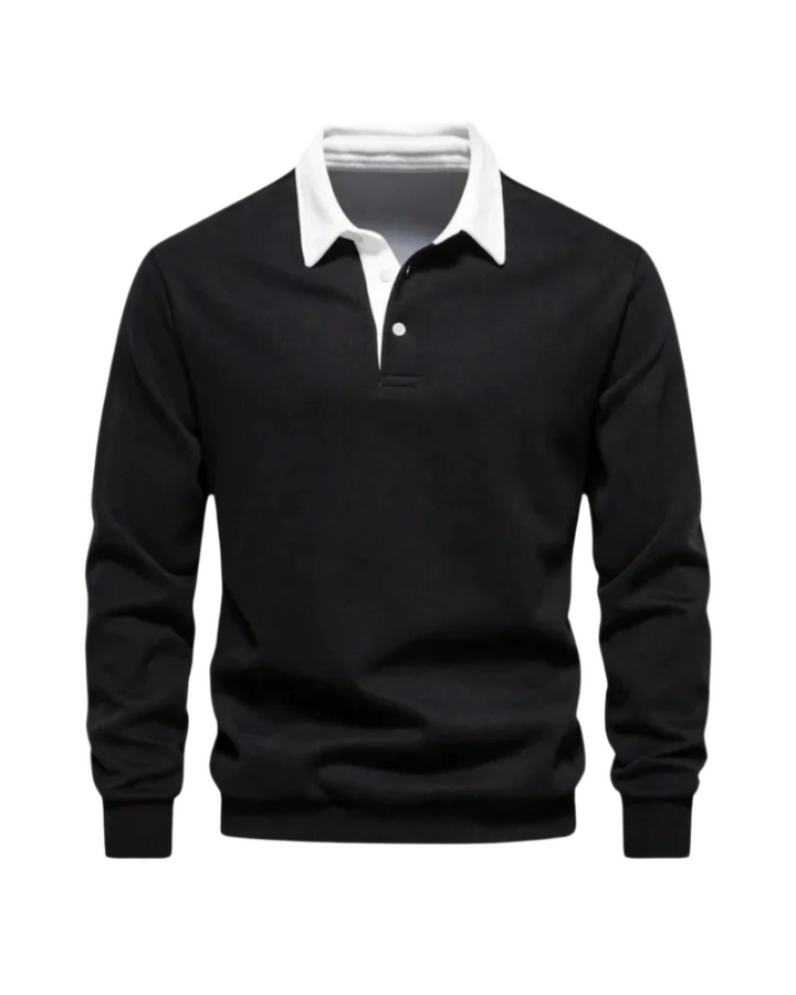 Adrian Casual Polo Sweater