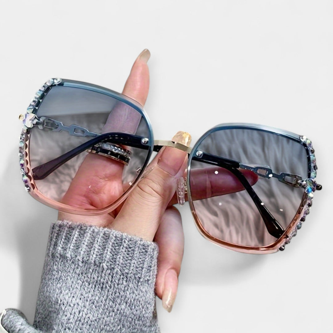 Elegante solbriller i metal