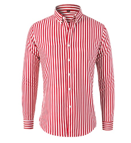 Elegant Stribet Skjorte