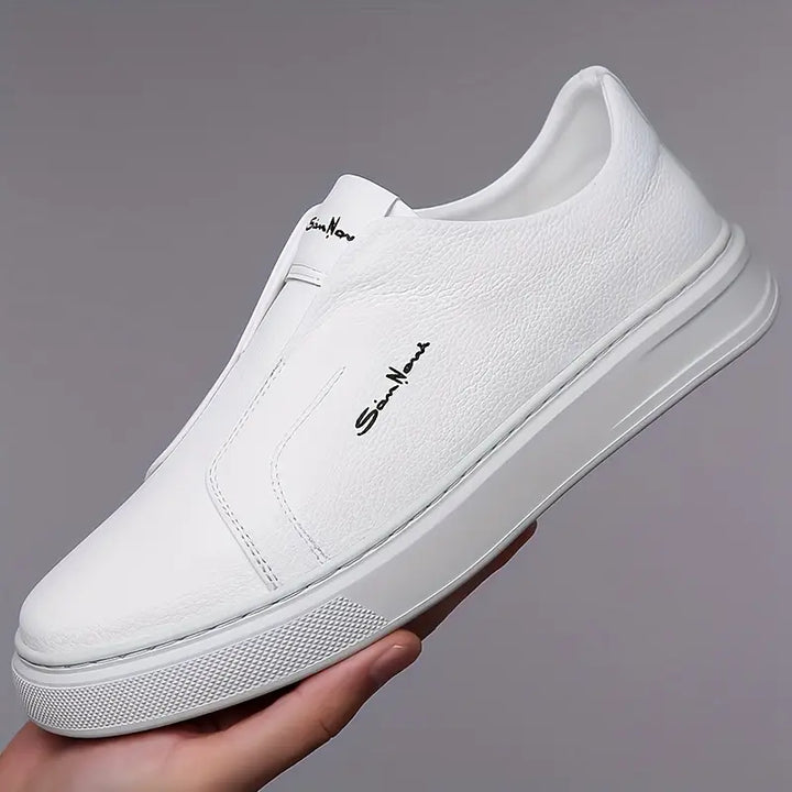 Læder Slip-On Sko