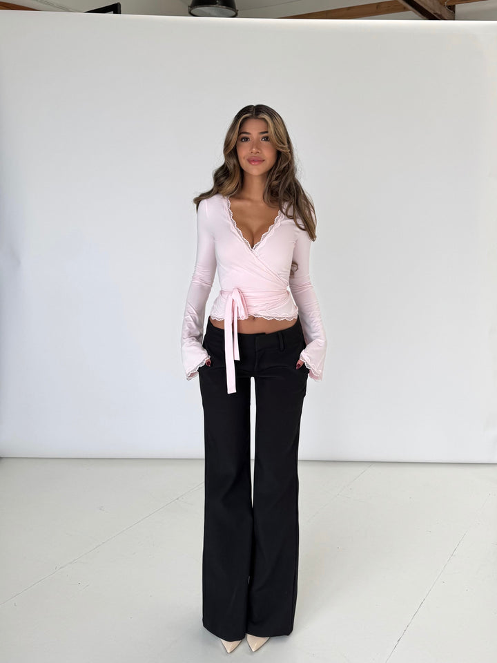 Ballerina basic top - lyserød