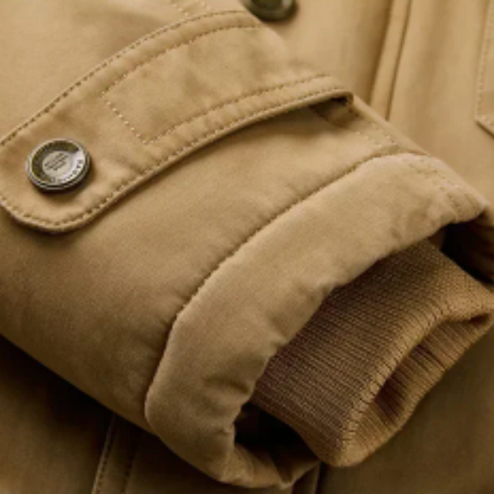 Elegant Polstret Bomberjakke